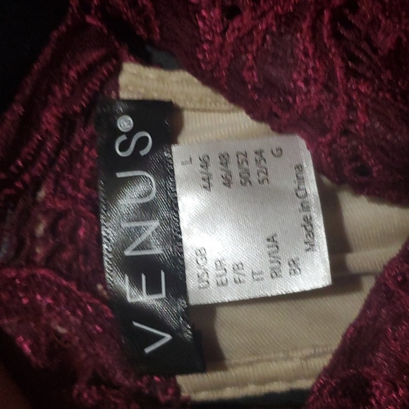 Venus NWOT Purple Size Large High-Low Lace Dress - Picture 8 of 8